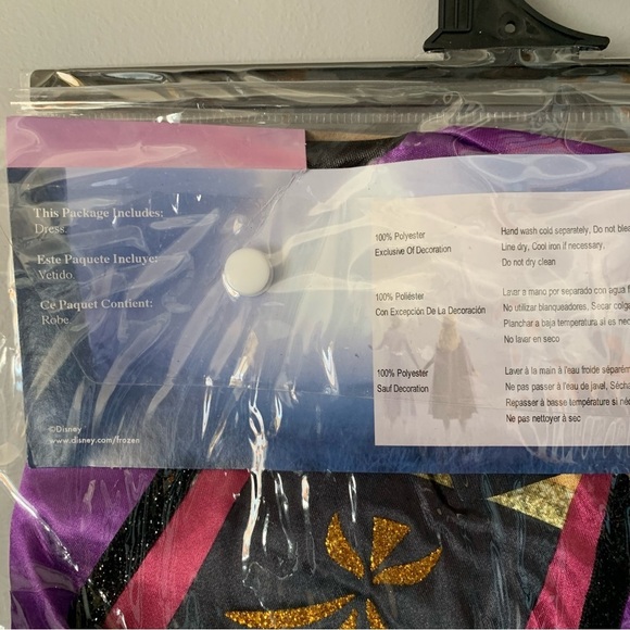 NWT. DISNEY Frozen Anna Child Costume - Picture 6 of 6